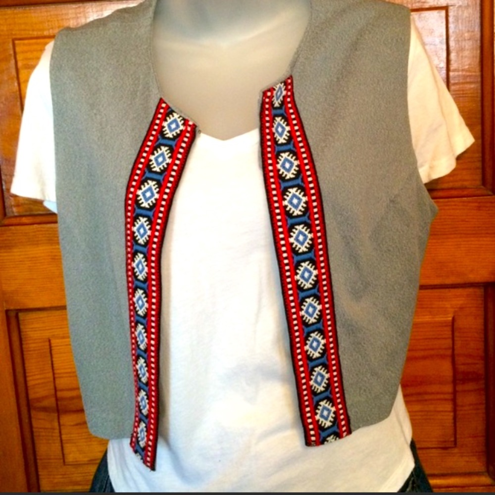 Vintage Embroidered Vest